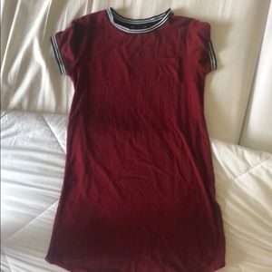 Maroon Dress